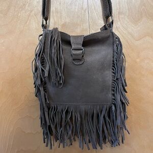 CUT ‘n PASTE fringe crossbody